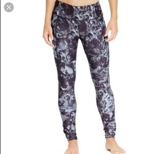 Calia Dark and Stormy Foral Leggings